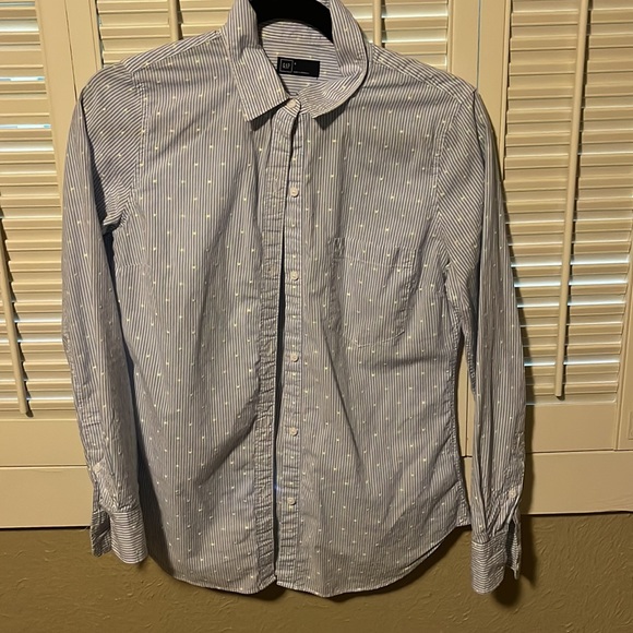 GAP striped chambray blouse - Picture 5 of 5